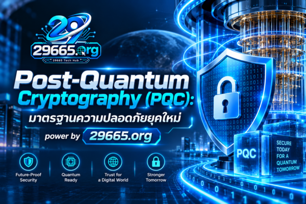 Post-Quantum Cryptography (PQC): มาตรฐานความปลอดภัยยุคใหม่ เมื่อคอมพิวเตอร์ควอนตัมอาจเปลี่ยนโลกไซเบอร์ไปตลอดกาล
